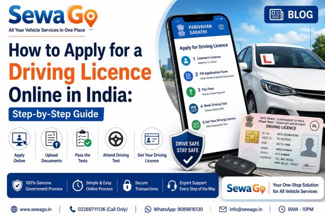 How to Apply for a Driving Licence Online in India: Step-by-Step Guide
