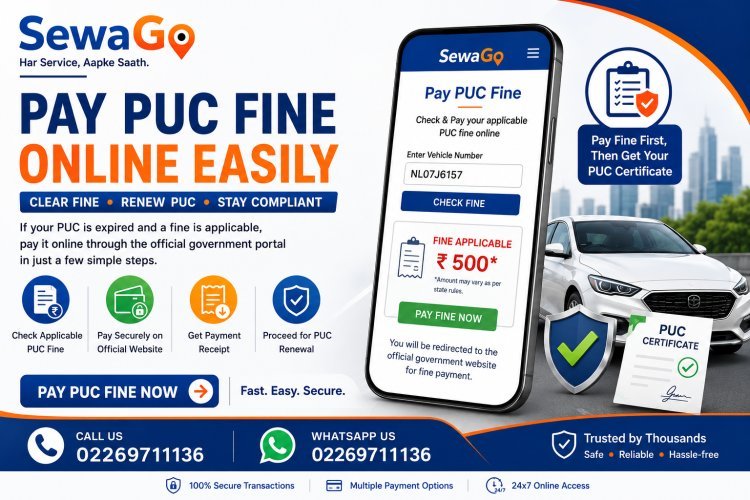 How to Pay PUC Fine Online After Your Pollution Certificate Expires